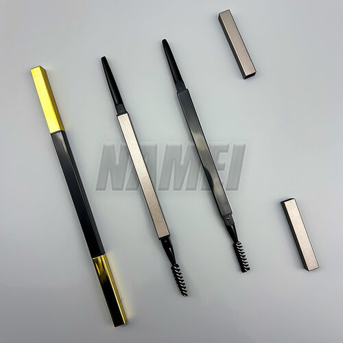 Latest company news about Double Head Square Retractable Eyebrow Pencil Tube Model 854 | Ideal Custom Packaging for Cosmetic Business Start Up