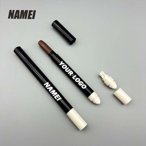 Latest company blogs about Custom Dual Twist Cosmetic Pencil Empty Tube With Applicator Brush Packaging