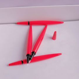 Custom Waterproof Eyeliner Pencil , Red Pp Liquid Pen Eyeliner Injection Color