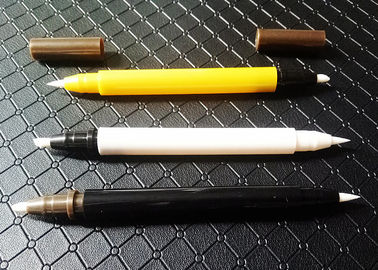 Good price PP Waterproof Plastic Eyeliner Pencil Airtight Double Head Silk Printing online