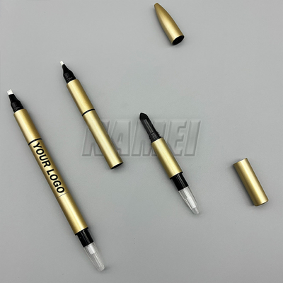 Good price 3 in 1 OEM ODM custom eyebrow pencil mold makeup eyeliner pen cosmetic packaging tube cosmetic packaging online