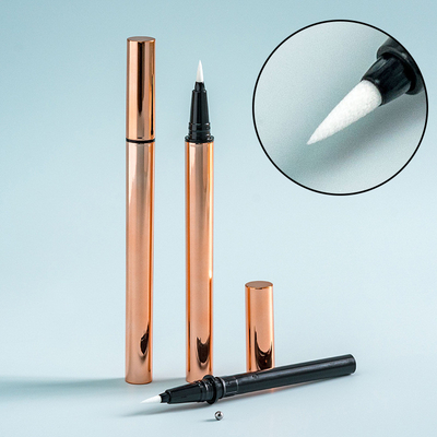 Good price professional makeup tube eyeliner empty packaging Rocking bead liquid gold eyeliner tube Custom eyeliner packaging pen online