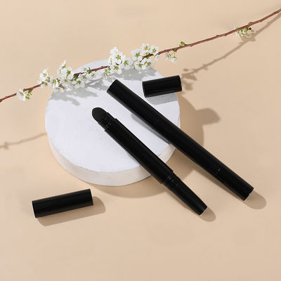 Good price Logo Printing White Black Round Shaped Empty Lip Balm Blush Container Foundation Concealer Stick Tube online