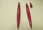 Waterproof Liquid Eyeliner Pen , Red ABS Material Long Lasting Eyeliner