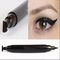 Cosmetics Wood Custom Cosmetic Packaging For Eyeliner Pencil Two Head