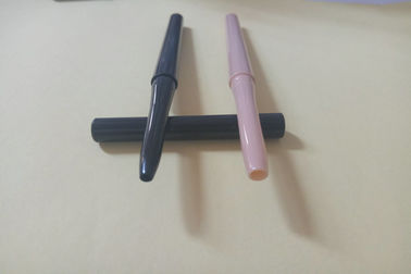 Good price Black / Pink Lipstick Pencil Packaging Beautiful Shape ABS Plastic Material online