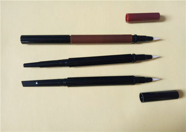Good price ABS Waterproof Double Ended EyeLiner Pencil Packaging Silk Screen Printing online