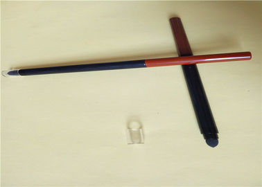 Good price Self Sharpening Auto Eyeliner Pencil Plastic Tubes Slim Shape Red Color online