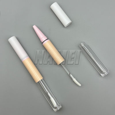 Quality 2-in-1 Lipliner Pencil Container Slim Empty Design Sizes Customized Logo Printing factory