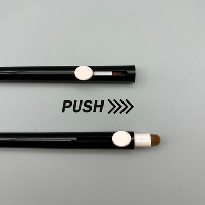 Good price Empty Twist Up Lip Liner Container OEM Logo Eyeliner Pencil Packaging lip liner container with Push-pull lip brush online