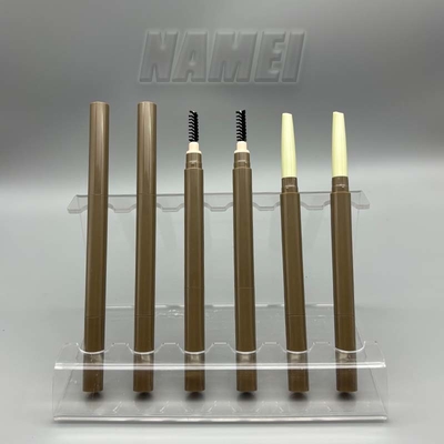 Good price 2 in 1 Empty cosmetic packaging Eyebrow tube container Empty Eyeliner Tube Container online