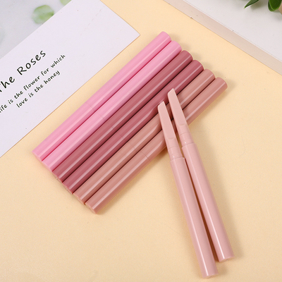Good price New design extreme slim eyebrow pencil plastic packaging custom private label empty eyebrow pencil tube packaging online