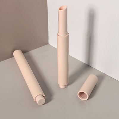 Good price Cylindrical Bevel Bottom Button Lipstick Tube Lip Glaze Tube Container Press Type Lipstick Tube Packaging Material online
